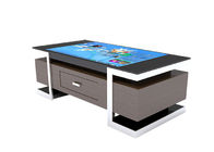 A gaveta da mesa de centro do toque denomina a tabela de jogo interna do café do tela táctil do monitor do LCD da Multi-função do ósmio de Windows