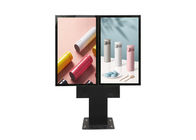 Display lcd de tela dupla painel externo de sinalização digital tela lcd para publicidade de preço ao ar livre
