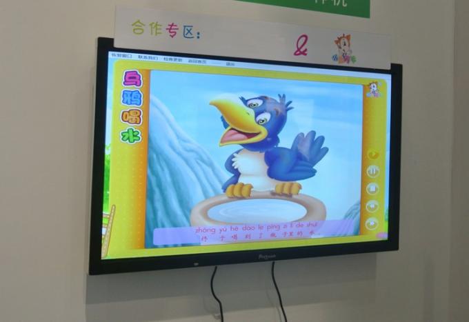 Venda quente whiteboard interativo do tela táctil da tevê de 55 a 84 polegadas, tudo em um monitor do tela táctil do PC com definição de 4K UHD