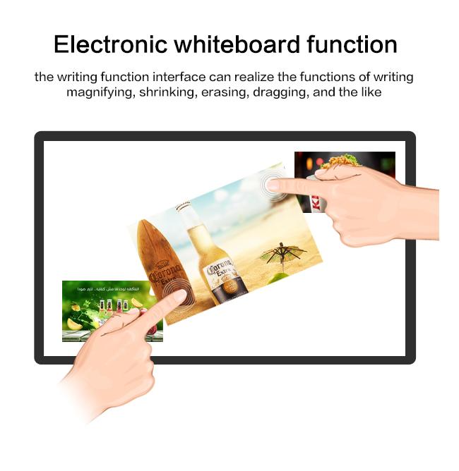 Tabela esperta do tela táctil do multi café superior interativo do quiosque da tabela do sistema LCD do androide de Wifi da tabela do toque