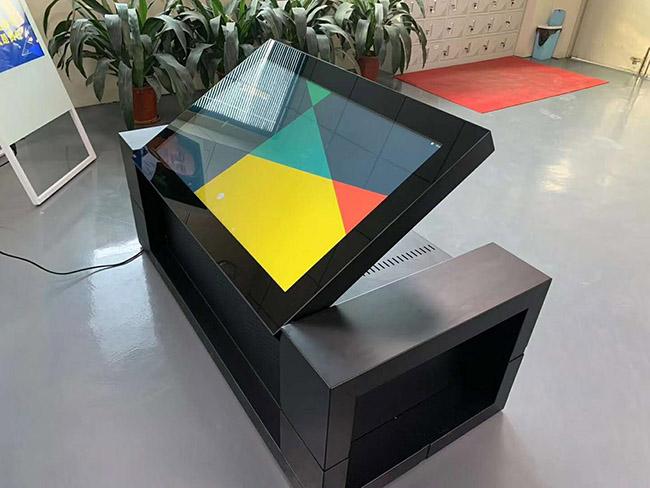 Modelo novo mesa de centro esperta interativa de Android de 43 polegadas com tela táctil