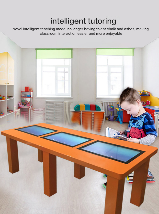 As crianças capacitivas dos divertimentos do toque ponto customizável do tamanho do multi apresentam o toque do LCD para as crianças que jogam no jardim de infância