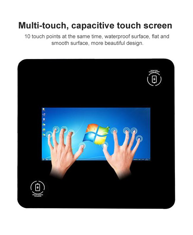 Tabela Wifi Android do toque/tabela esperta do tela táctil do multi café superior interativo do quiosque sistema LCD de Windows para o café