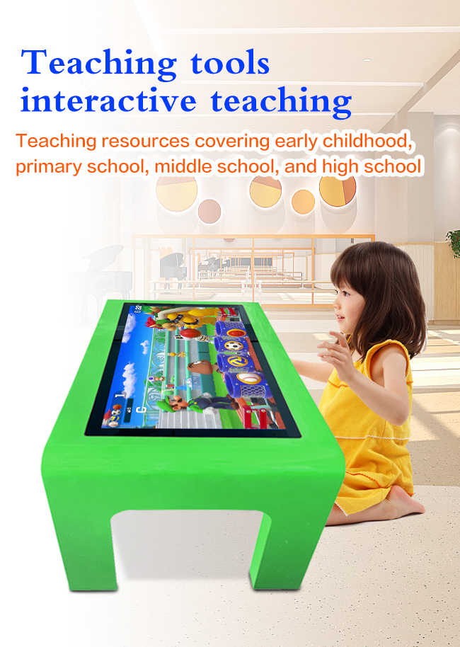 tabela de jogo esperta interativa do tela táctil 43inch para o sistema de Windows /Andiord da escola