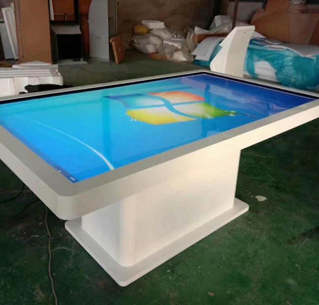 Quiosque da tabela do toque da tabela do tela táctil do LCD de 55 polegadas multi