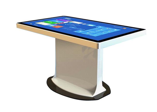 Tabela do tela táctil do LCD da tabela interativa impermeável esperta da mesa de centro do tela táctil multi interna