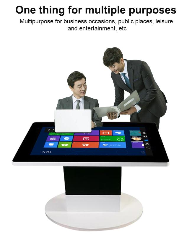 Da propaganda esperta do jogo da conferência da mesa de centro do tela táctil de Windows de 55 polegadas tabela interativa da tela de monitor do toque