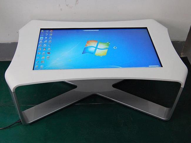 X-tipo mesa de centro interativa de Windows de 43 polegadas de Multitouch com o tela táctil interno