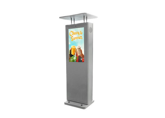 32" impermeável sinais eletrônicos exteriores do quiosque exterior a pilhas do Signage do LCD Digital para o negócio