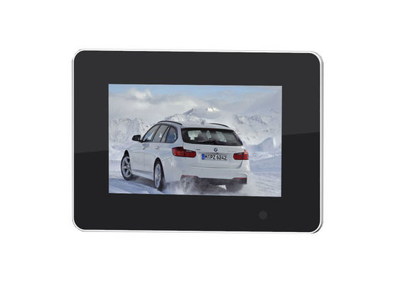 Placa de decodificador de porta-retratos digital com sensor corporal e porta-retrato digital de 7 polegadas por indução corporal