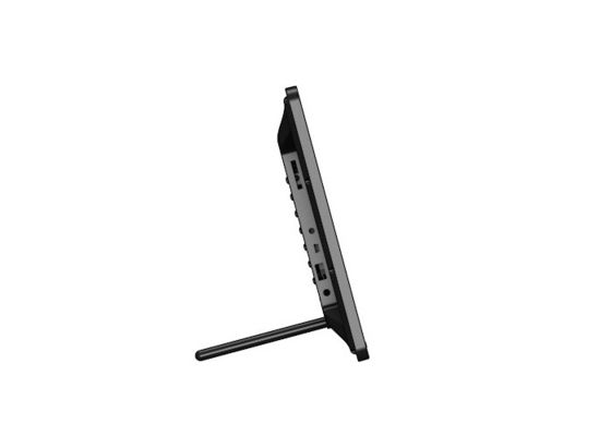 Quadro fotográfico digital em cores brancas de alta resolução de 12 polegadas com linguagem multi OSD e interface de entrada e saída 1 * USB2.0