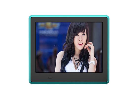 Quadro fotográfico digital de 8 polegadas Wi-Fi Display Imagem e vídeo digital com Wallmount