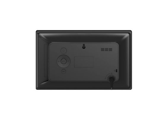 9 polegadas ABS Quadro de imagem digital Quadros fotográficos de madeira com aplicativo gratuito de compartilhamento de nuvem