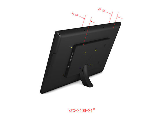 Molduras para retrato 24inch Best Buy Displayer digitais do preto/as brancas video com função de WiFi