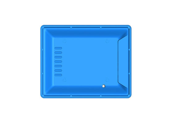 Quadro fotográfico digital de metal personalizado e tamanho de 12,1 polegadas com suporte a cartão SD
