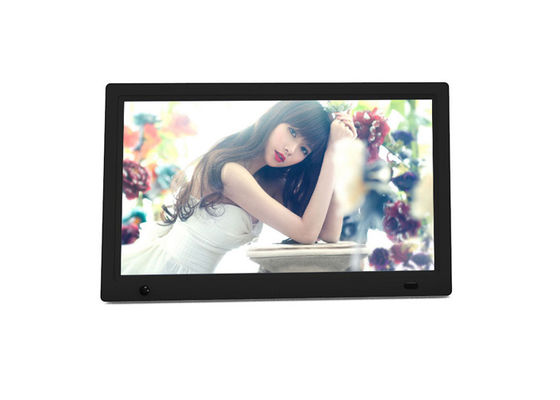 13 polegadas HD Video MP3 Sensor humano Android LCD Digital fotograma com 100-240V fonte de alimentação e logotipo personalizado