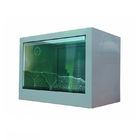 Tela de exposição do Lcd do tela táctil de 43 polegadas/mostra transparentes de Digitas com exposição moderada do Lcd do vidro