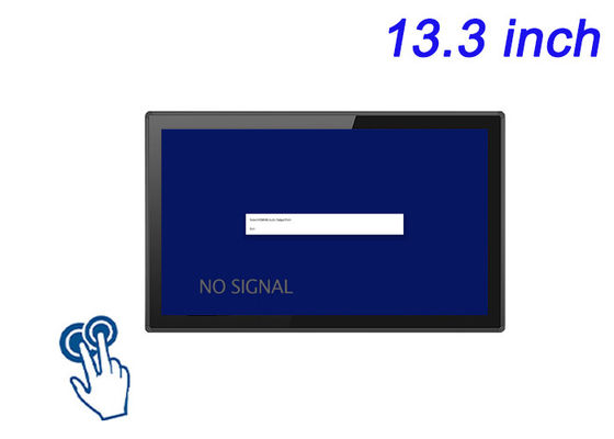 13.3-inch Touch Embedded Monitor para Displays Interativos, Sistemas de Venda, Eletrodomésticos Inteligentes e Sinalização Digital
