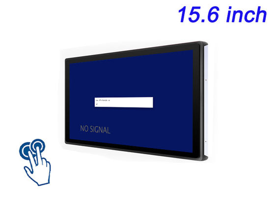15.6 polegadas touch embutida tela para Smart City Displays, Arenas Desportivas, Imersivo Publicidade Digital, Industrial Monitoring