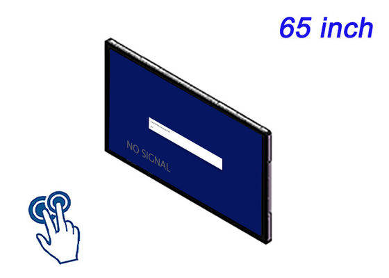 Display touch embutido de 65 polegadas para diagnósticos médicos, equipamentos de petróleo e gás, automação de fábrica e centros de comando