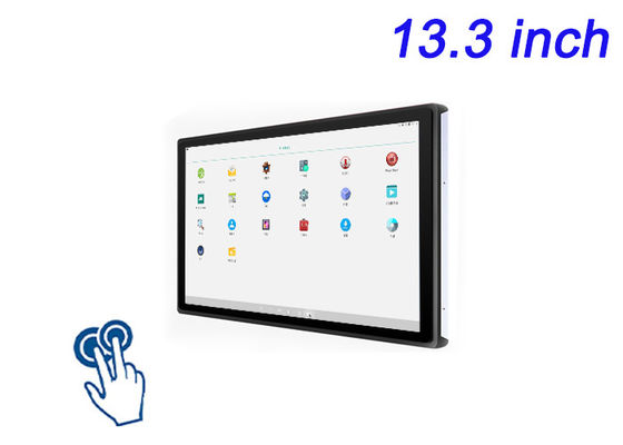 13.3-inch Android Touch Embedded Monitor para Displays de Varejo, Sistemas de Controle Industrial, Smart Home Hubs e Digital Signage