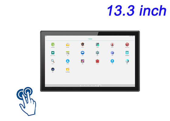 13.3-inch Android Touch Embedded Monitor para Displays de Varejo, Sistemas de Controle Industrial, Smart Home Hubs e Digital Signage