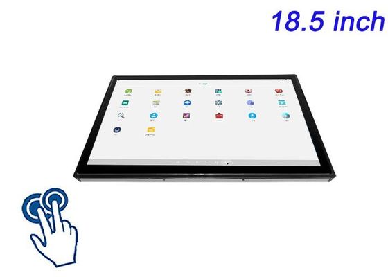 18.5 polegadas Android Touch Monitor incorporado para equipamentos de fitness, telas de orientação, quiosques de transporte e sistemas de entretenimento