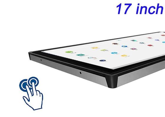 17 polegadas Android Embedded Touch Display para painéis de controle aeroespacial, terminais públicos, instrumentos de laboratório e painéis de fábrica