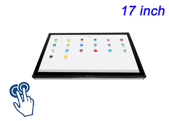 17 polegadas Android Embedded Touch Display para painéis de controle aeroespacial, terminais públicos, instrumentos de laboratório e painéis de fábrica