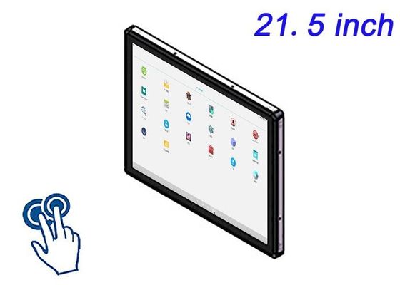 21.5 polegadas Android Embedded touch screen para menus interativos, exibições de treinamento corporativo, soluções de hospitalidade e terminais de informação pública