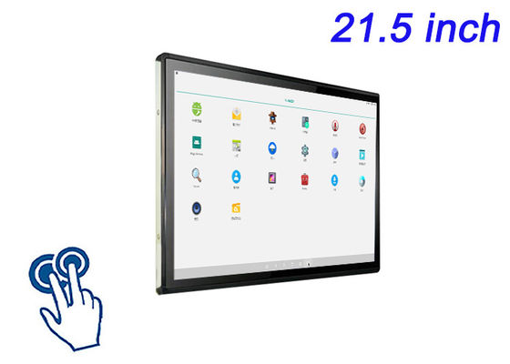 21.5 polegadas Android Embedded touch screen para menus interativos, exibições de treinamento corporativo, soluções de hospitalidade e terminais de informação pública
