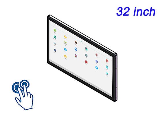 32 polegadas Android Embedded Touch Monitor para Centros de Comando, Displays de Transporte Público, Painéis de Logística e Painéis de Publicidade Digital