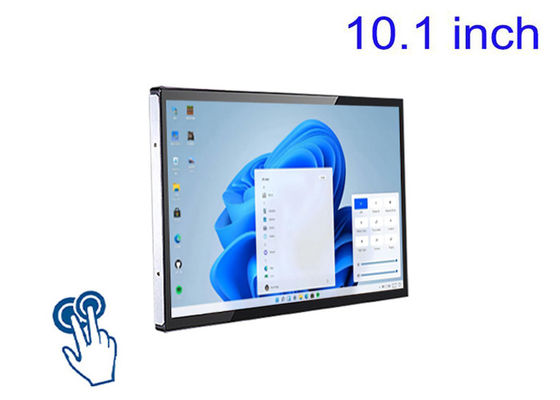 10Ecrã de toque incorporado do Windows de 0,1 polegada para quiosques, sistemas médicos, automação industrial e terminais de pagamento inteligentes