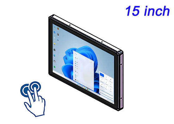 15 polegadas de Windows touch embutida tela para monitoramento de segurança, automação de fábrica, gerenciamento de armazém e de transporte de exibições