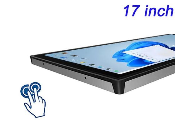 Display Windows Touch Embedded de 17 polegadas para instrumentação aeroespacial, equipamentos de laboratório, sistemas de gerenciamento de energia e painéis de informação pública