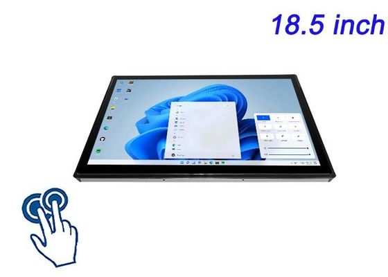 18.5 polegadas Windows Touch Embedded Monitor para Fitness Consoles, Ticketing Systems, máquinas de venda automática e Wayfinding Displays