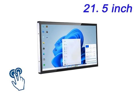 21.5 polegadas Windows Touch Screen Embedded para sistemas de entretenimento, interfaces de treinamento corporativo, soluções de hospitalidade e painéis industriais