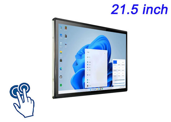 21.5 polegadas Windows Touch Screen Embedded para sistemas de entretenimento, interfaces de treinamento corporativo, soluções de hospitalidade e painéis industriais