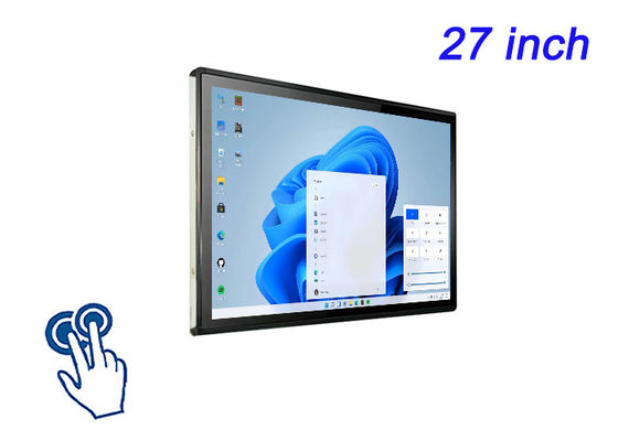27 polegadas Windows touch embutida tela para feiras, publicidade interativa, aplicativos de varejo de ponta e sistemas de comando