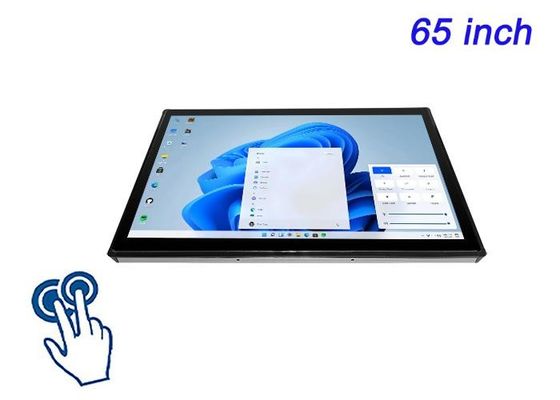 Display Windows Touch Embedded de 65 polegadas para redes de sinalização digital, aplicativos de sala de controle, experiências imersivas e apresentações de alto impacto