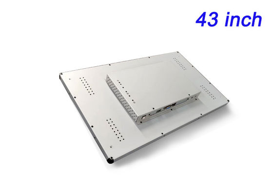 tela de toque incorporada do Windows de 43 polegadas para telas de cidade inteligente, interfaces de estádio, soluções de varejo imersivas e sistemas de jogos