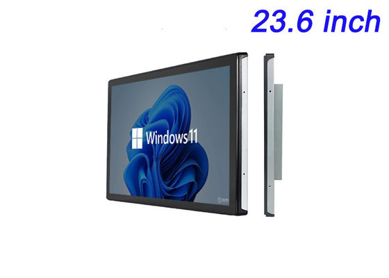 23.6 polegadas Windows Embedded Display para diagnósticos médicos, máquinas CNC, sistemas de petróleo e gás e automação de fábrica