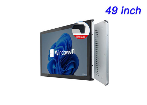 Display Windows Touch Embedded de 49 polegadas para jogos imersivos, sinalização digital de grande formato, centros de comando e controle e telas interativas de ponta