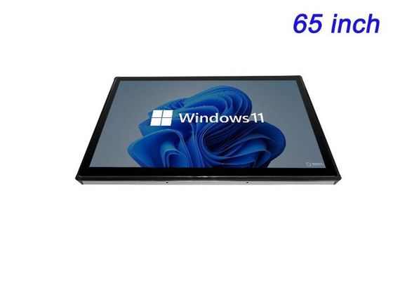 Display Windows Touch Embedded de 65 polegadas para redes de sinalização digital, aplicativos de sala de controle, experiências imersivas e apresentações de alto impacto
