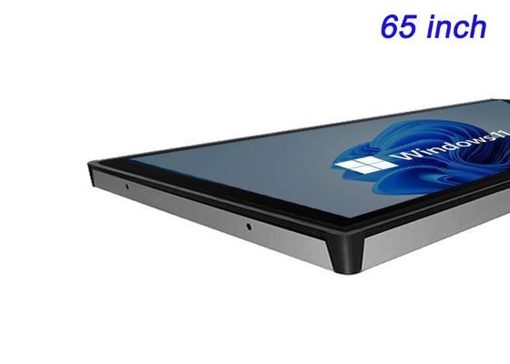 Display Windows Touch Embedded de 65 polegadas para redes de sinalização digital, aplicativos de sala de controle, experiências imersivas e apresentações de alto impacto