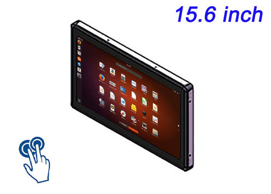 15.6 polegadas Linux Touch Embedded Screen para quiosques públicos, sistemas de gerenciamento de energia, automação de fábricas e telas educacionais
