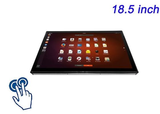 18.5-inch Linux Touch Embedded Monitor para sistemas inteligentes de lavagem de carros, sinalização pública, painéis interativos de museus e controles industriais