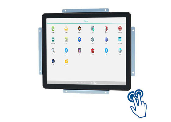 Unidade Android Touch de 17 polegadas para equipamentos de fabricação, centros de comando, interfaces de transporte e dispositivos médicos