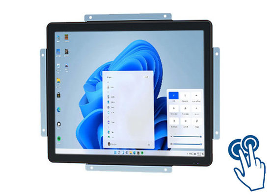 Ecrã Windows touch de 17 polegadas para sistemas de segurança e automação de fábrica