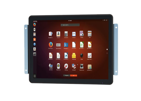 Display Linux de 15 polegadas para painéis HMI industriais e controle de fábrica
